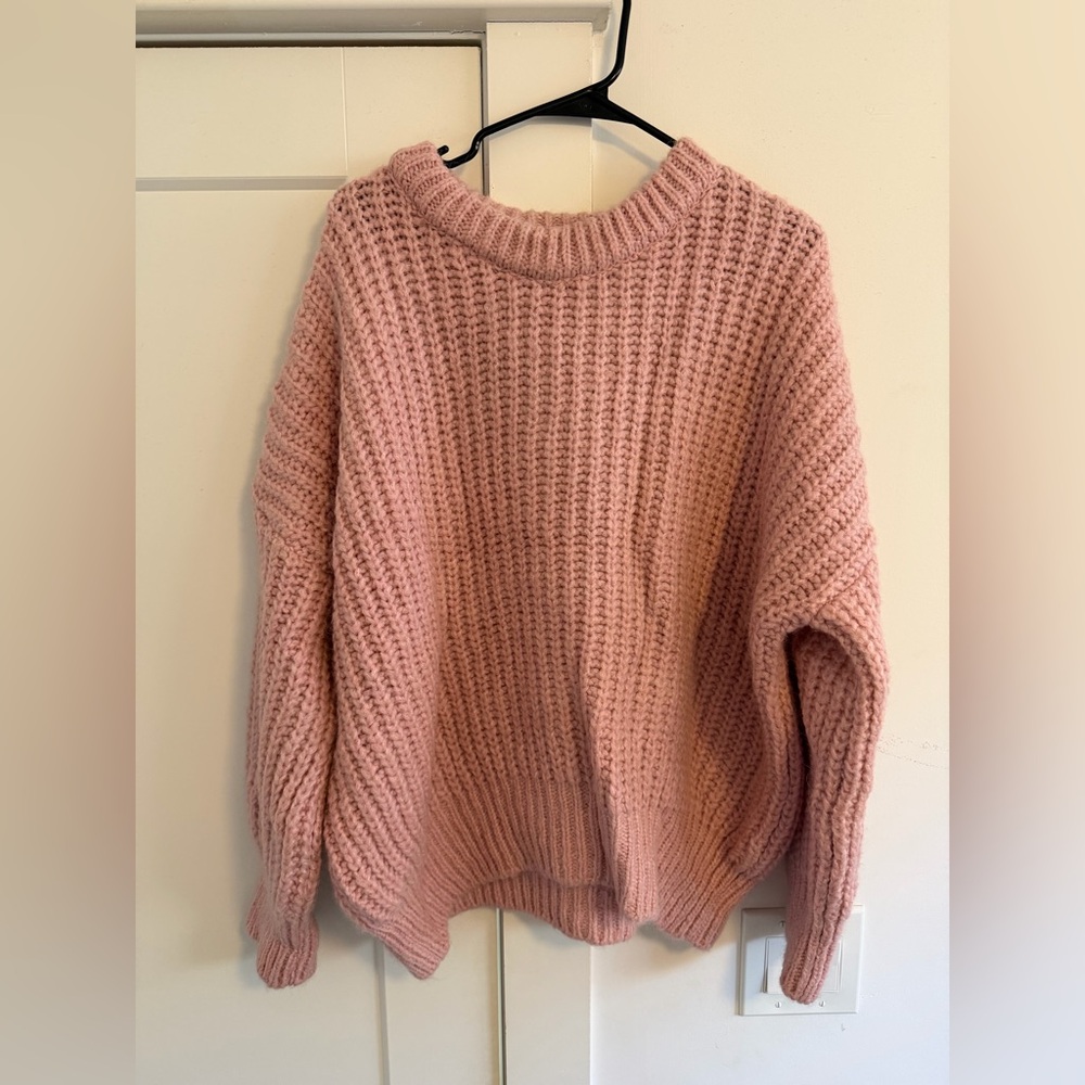 MANGO chunky knit sweater